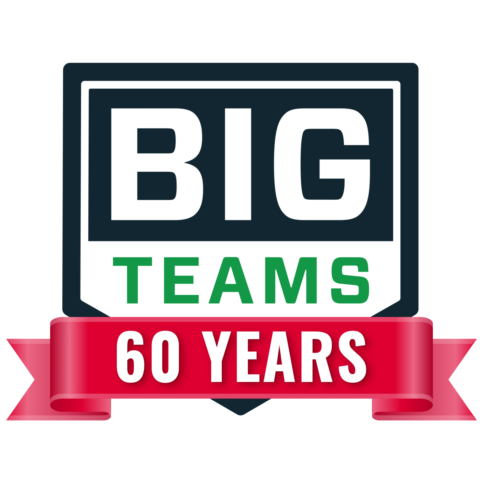 BigTeams logo with 60 Years banner